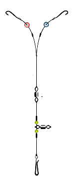 A wishbone rigged version of the rough ground pulley rig.