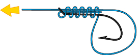 The Snood Knot (or Snell Knot)