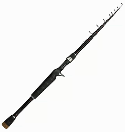 Bass Pro Shops Aventur1 Telescopic Casting Travel Rod