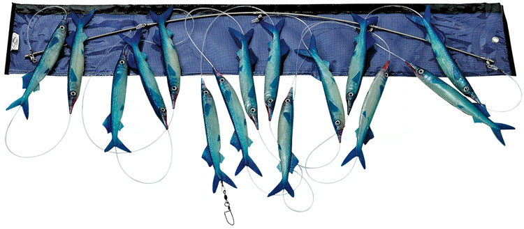 Williamson Lures Live Ballyhoo Spreader Bar