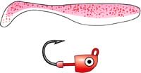 Some leadheads come complete, the head being an integral part of the lure. Others are supplied as a separate jighead and a replaceable tail, which you must combine correctly.